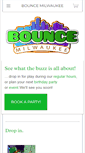 Mobile Screenshot of bouncemilwaukee.com